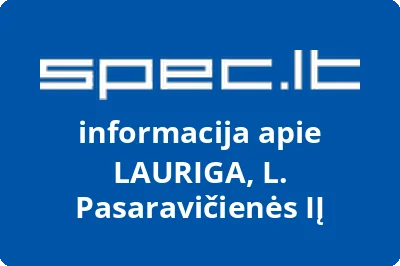 LAURIGA, L. Pasaravičienės, IĮ