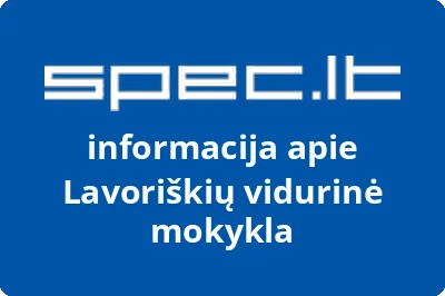 Lavoriškių vidurinė mokykla