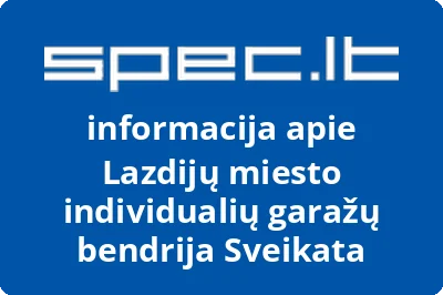 Lazdijų miesto individualių garažų bendrija Sveikata