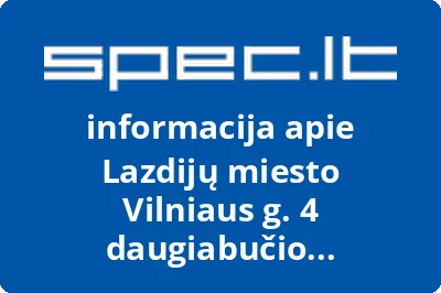 Lazdijų miesto Vilniaus g. 4 daugiabučio gyvenamojo namo savininkų bendrija