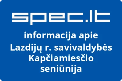 Lazdijų r. savivaldybės Kapčiamiesčio seniūnija