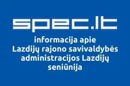 Lazdijų rajono savivaldybės administracijos Lazdijų seniūnija iliustracija