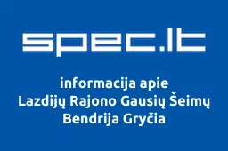 Lazdijų Rajono Gausių Šeimų Bendrija Gryčia