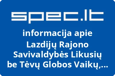 Lazdijų rajono savivaldybės likusių be tėvų globos vaikų, globėjų asociacija Spindulys