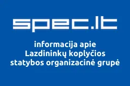 Lazdininkų koplyčios statybos organizacinė grupė iliustracija