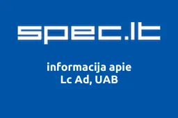 Lc Ad, UAB | spec.lt