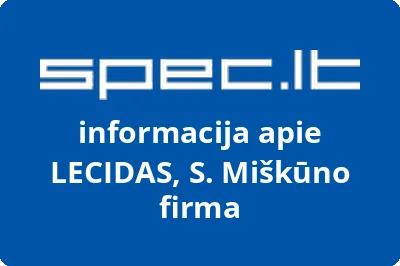 S. Miškūno firma LECIDAS