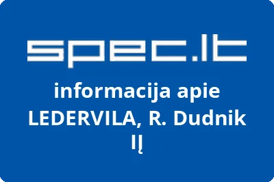 LEDERVILA, R. Dudnik, IĮ