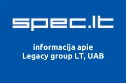 Legacy group LT, UAB | spec.lt
