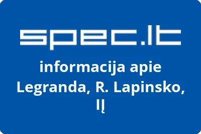 Legranda, R. Lapinsko, IĮ