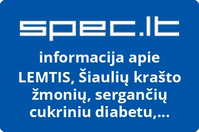 Šiaulių krašto žmonių, sergančių cukriniu diabetu, klubas Lemtis
