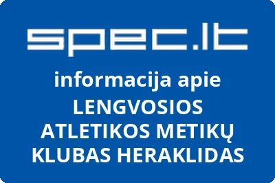 LENGVOSIOS ATLETIKOS METIKŲ KLUBAS HERAKLIDAS