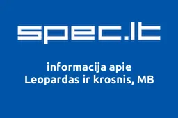 Leopardas ir krosnis, MB | spec.lt