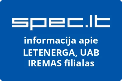 LETENERGA, UAB IREMAS filialas
