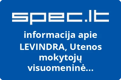 Utenos mokytojų visuomeninė organizacija Levindra