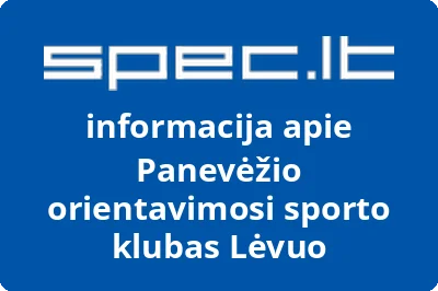 Panevėžio orientavimosi sporto klubas Lėvuo