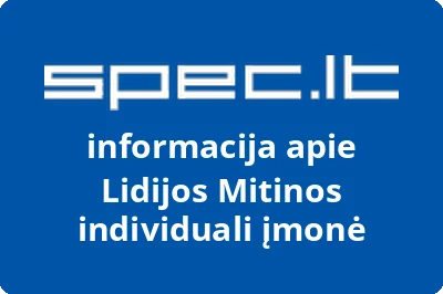 Lidijos Mitinos individuali įmonė