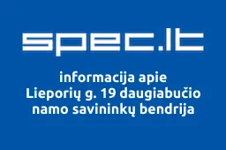 Lieporių g. 19 daugiabučio namo savininkų bendrija iliustracija