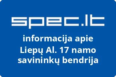 Liepų Al. 17 namo savininkų bendrija