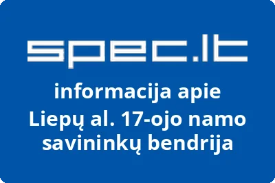 Liepų al. 17-ojo namo savininkų bendrija