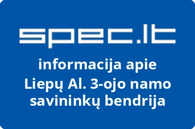 Liepų Al. 3-ojo namo savininkų bendrija