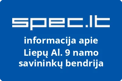 Liepų Al. 9 namo savininkų bendrija