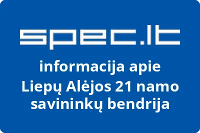 Liepų Alėjos 21 namo savininkų bendrija