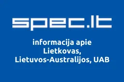 Lietkovas, Lietuvos-Australijos, UAB | spec.lt