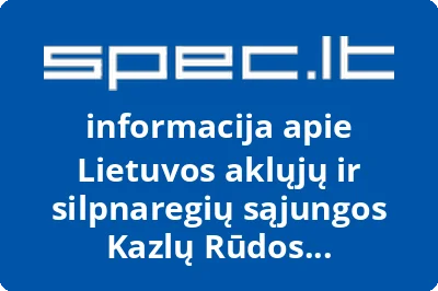 Lietuvos aklųjų ir silpnaregių sąjungos Kazlų Rūdos savivaldybės filialas