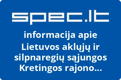 Lietuvos aklųjų ir silpnaregių sąjungos Kretingos rajono filialas