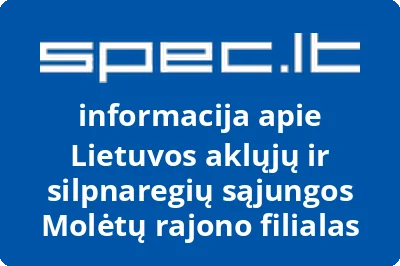 Lietuvos aklųjų ir silpnaregių sąjungos Molėtų rajono filialas