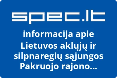 Lietuvos aklųjų ir silpnaregių sąjungos Pakruojo rajono filialas