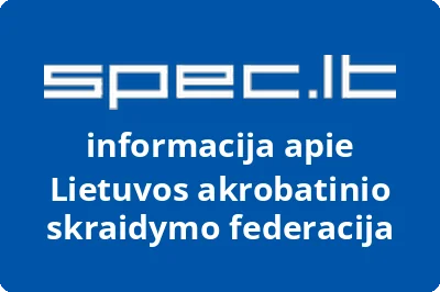 Lietuvos akrobatinio skraidymo federacija