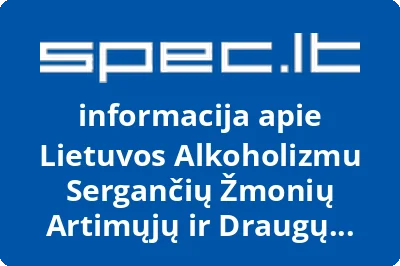 Lietuvos alkoholizmu sergančių žmonių artimųjų ir draugų bendrija AlAnon