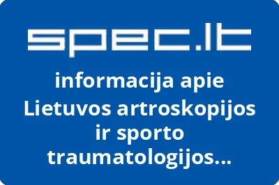 Lietuvos artroskopijos ir sporto traumatologijos asociacija