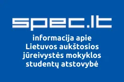 Lietuvos aukštosios jūreivystės mokyklos studentų atstovybė | spec.lt
