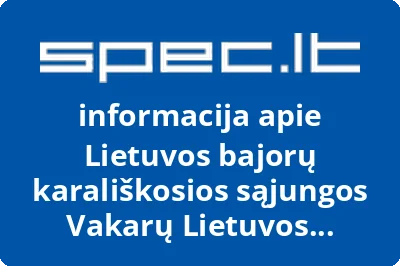 Lietuvos bajorų karališkosios sąjungos Vakarų Lietuvos skyrius
