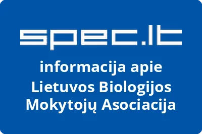 Lietuvos Biologijos Mokytojų Asociacija