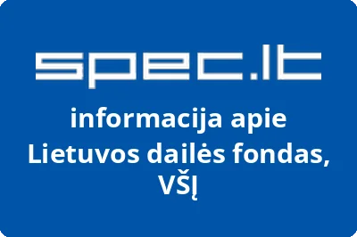 Lietuvos dailės fondas, VŠĮ