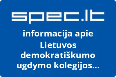 Lietuvos demokratiškumo ugdymo kolegijos filialas Vaikų dienos centras Navininkai | spec.lt