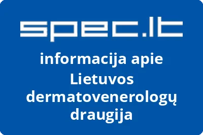 Lietuvos dermatovenerologų draugija