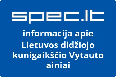 Lietuvos didžiojo kunigaikščio Vytauto ainiai