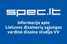 Lietuvos dizainerių sąjungos vardinė dizaino studija VV | spec.lt