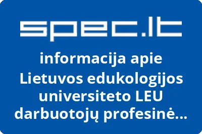 Lietuvos edukologijos universiteto LEU darbuotojų profesinė sąjunga