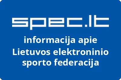 Lietuvos elektroninio sporto federacija