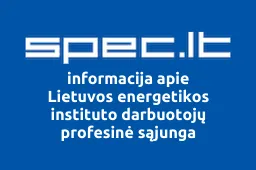 Lietuvos energetikos instituto darbuotojų profesinė sąjunga | spec.lt