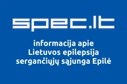 Lietuvos epilepsija sergančiųjų sąjunga Epilė | spec.lt