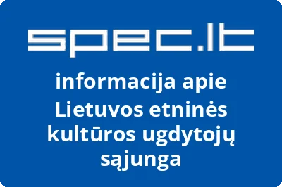 Lietuvos etninės kultūros ugdytojų sąjunga