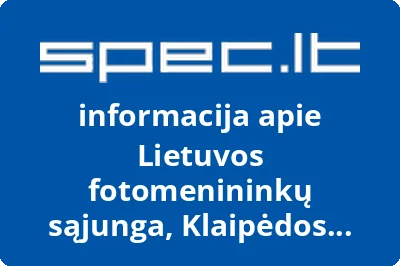 Lietuvos fotomenininkų sąjungos Klaipėdos skyrius