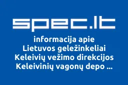 Lietuvos geležinkeliai Keleivių vežimo direkcijos Keleivinių vagonų depo darbuotojų profesinė sąjunga, AB | spec.lt